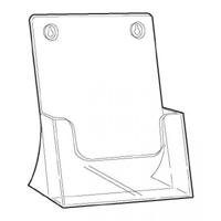 Folderbak acryl A4 staand - thumbnail