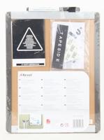 Whiteboard Nobo 28x21.5cm gewelfd - thumbnail