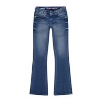 Vingino high waist flared jeans Britney electric blue - thumbnail
