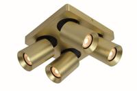 Artdelight 4-lichts opbouwspotMegano goud richtbaar - PL MEGANO4 MG - thumbnail