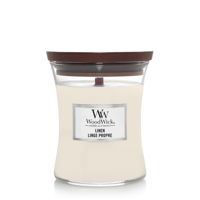 Woodwick Linen Medium Candle - thumbnail