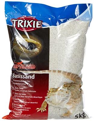 TRIXIE REPTILAND BASISZAND VOOR WOESTIJNTERRARIA WIT 5 KG