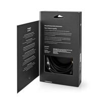 Optische Audiokabel | TosLink Male | TosLink Male | 5.00 m | Rond | Gevlochten | Gun Metal Grijs | Cover Window Box - thumbnail