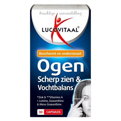 Lucovitaal Ogen, Scherp Zien & Vochtbalans Capsules
