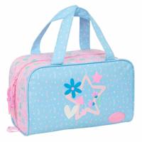 Reistasje BlackFit8 Smile Roze Licht Blauw 31 x 14 x 19 cm - thumbnail