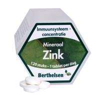Berthelsen Zink gluconaat 20mg 120 Tabletten - thumbnail