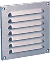 Nedco schoepenrooster rvs 160 x 160 mm - thumbnail