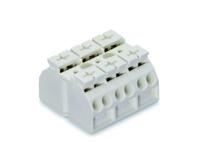 WAGO 862-603 Apparaataansluitklem Veerklem Wit 250 stuk(s) - thumbnail
