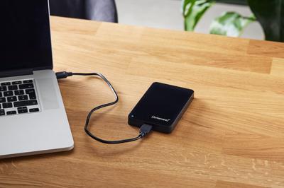 Draagbare 2,5-inch harde schijf - HDD 3,2 + USB - INTENSO - 2 TB + 64 GB