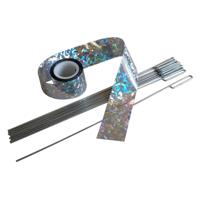 Reflecterend lint met grondpennen om vogels te verjagen - thumbnail