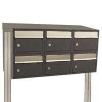 Stoer! Brickset 3-Breed, 2-Hoog Met Dak Op Statief Antraciet - 40215065_3x2ds - thumbnail