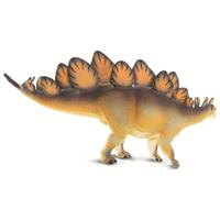 Safari speelfiguur Stegosaurus junior 20,5 x 9,5 cm bruin - thumbnail
