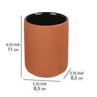 Wenko Beker - badkamer - terracotta - thumbnail