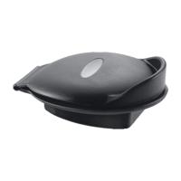 Metaltex Silicone Oestervorm 12x7.7x4 cm Zwart - thumbnail