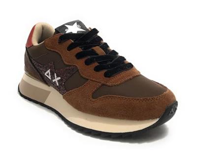 SUN68 Stargirl Glitter Logo Z45217_08 Bruin-39 maat 39