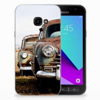 Samsung Galaxy Xcover 4 | Xcover 4s | Siliconen hoesje | met foto Vintage Auto - thumbnail