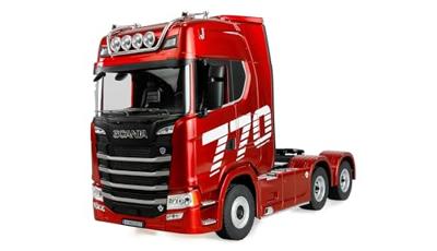 Amewi 22717 Scania 770 S Zugmaschine 1:18 Elektro RC truck RTR Met geluidsfunctie, Met lichteffect