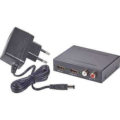 SpeaKa Professional Audio Extractor SP-AE-HDCT-2P [HDMI - HDMI, Cinch, Toslink] 1920 x 1080 Pixel