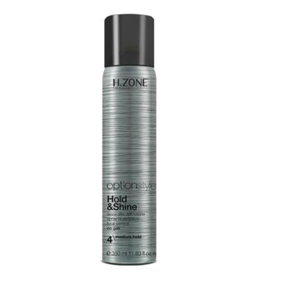 H.Zone Option Style Hold & Shine Spray Medium Hold 350ml