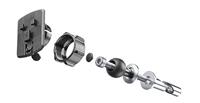 INTERPHONE handyhalter steering tube holder inte 17 mm tubolar - thumbnail