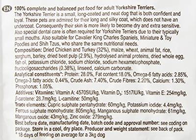 Eukanuba Yorkshire Terriër Adult hondenvoer 3 x 2 kg
