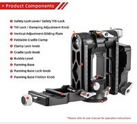 Sunwayfoto Double Gimbal Head incl. QR plate - thumbnail
