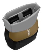 Lenovo GX41U39298 laptoptas 40,6 cm (16") Rugzak Zwart, Geel - thumbnail