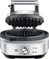 Sage THE NO-MESS WAFFLE Wafelmaker Zilver - thumbnail