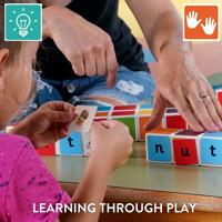 Geomag MagiCube Woorden Leren 16 Cubes + 63 clips - thumbnail