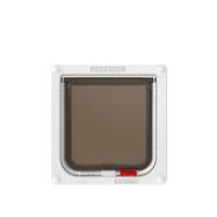 Cat Mate kattenluik met tweewegsluiting 13mm wit - thumbnail