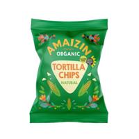 Amaizin Tortilla chips natural bio 75 Gram - thumbnail