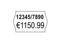 Avery-Zweckform Prijslabels PLR1626 Weer verwijderbaar Breedte etiket: 26 mm Hoogte etiket: 16 mm Wit 12000 stuk(s) - thumbnail