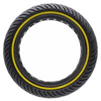 PRO-Mounts buitenband massief 8 1/2 zwart gele lijn - thumbnail