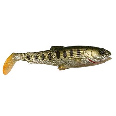 Savage Gear Craft Cannibal Paddletail 6.5Cm Olive Pearl Silver S molt