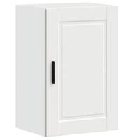 Keukenwandkast Porto bewerkt hout wit - thumbnail