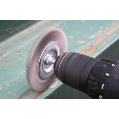 Brilliant Tools Schijfborstel, Ø 75 mm met 6 mm opname BT103107 BT103107 1 stuk(s)