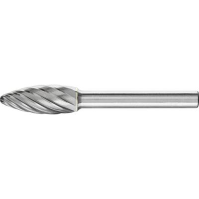 PFERD TOOLS 21103282 Freesstift Vlam Lengte 65 mm Afmeting, Ø 10 mm Werklengte 25 mm Schachtdiameter 6 mm