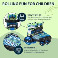 Hudora mijn eerste rolschaatsen, mt 26-29 - thumbnail