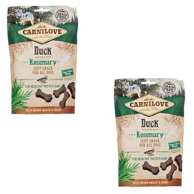 CARNILOVE SOFT SNACK EEND / ROZEMARIJN 200 GR