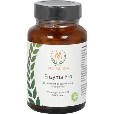 Vitamunda Enzyma pro 60 Vegetarische capsules