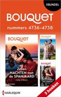 Bouquet e-bundel nummers 4736 - 4738 - Cathy Williams, Louise Fuller, Kim Lawrence - ebook - thumbnail