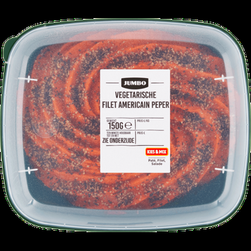 Jumbo Vegetarische Filet Americain Peper 150 g
