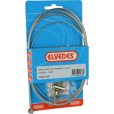 Elvedes Rem binnenkabel set scooter uni 2.5m 6480