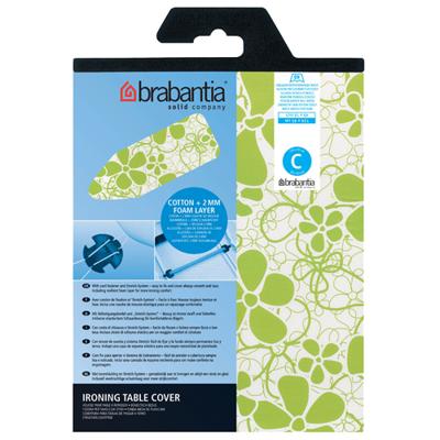 Brabantia strijkplankhoes C 124x45 cm 2 mm schuim colourful