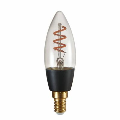 EGLO Ledlamp e14 kaars connect.z - 150lm - dimbaar - 2000k - smoke (c35)