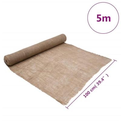 Jute rol 200 g/m 1x5 m 100% jute Jute rol 200 g/m 1x5 m 100% jute