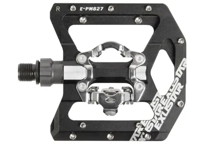 Exustar pedals e-pm827 duo-pedal