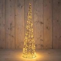 Kegel metaal 500led ip44 trafo met timer d20h80 cm classic warm Anna's Collection - Annas collection - thumbnail