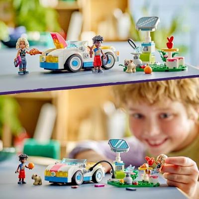 Lego friends electrische auto met oplaad punt 42609