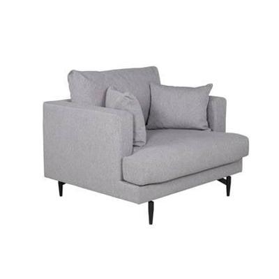 Fjôrd - Fauteuil Grijs - Stof - Sofia